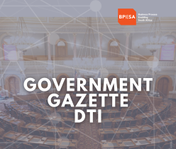 Government Gazette DTI 